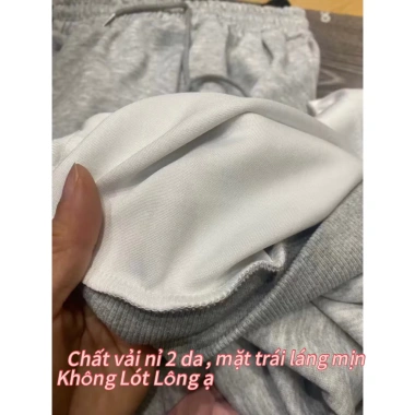 Set Bộ Nữ Cổ Cao Áo Bo Gấu + Quần Ống Suông - Nỉ 2 Da, Không Lót Lông, Thời Trang Giao Sau Tết Giá 184.999₫ 8 Set Bộ Nữ Cổ Cao Áo Bo Gấu + Quần Ống Suông - Nỉ 2 Da, Không Lót Lông, Thời Trang Giao Sau Tết Giá 184.999₫ 8