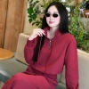 Set Bộ Nữ Cổ Cao Áo Bo Gấu + Quần Ống Suông - Nỉ 2 Da, Không Lót Lông, Thời Trang Giao Sau Tết Giá 184.999₫ 9