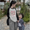 Sét bộ nữ LAM áo dài tay, quần dài caro baggy in Labubu, giá ưu đãi 227.500đ 7