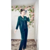 Sét bộ Nữ nhung trơn Pijama mùa đông - Đẹp, ấm áp, giá chỉ 207.000 VND 7