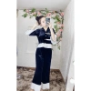 Sét bộ Nữ nhung trơn Pijama mùa đông - Đẹp, ấm áp, giá chỉ 207.000 VND 10