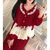 Sét bộ pijama tay dài lụa Latin mềm mịn, freesoze 40-60kg - Giá ưu đãi 99.999 VNĐ 5