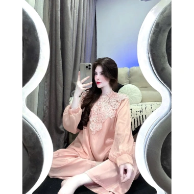 Sét bộ pijama tay dài siêu xinh freesize 40-60kg, giá chỉ 99.999đ