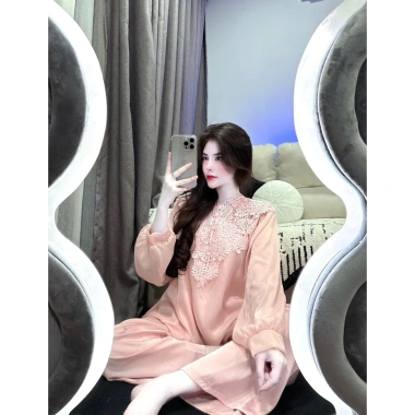Sét bộ pijama tay dài siêu xinh freesize 40-60kg, giá chỉ 99.999đ