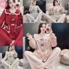 Set bộ pyjama dài hình bèo 3 nơ xinh vân mây DD99 - Giá ưu đãi 139.620₫