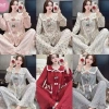 Set bộ pyjama dài hình bèo 3 nơ xinh vân mây DD99 - Giá ưu đãi 139.620₫ 2