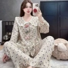 Set bộ pyjama dài hình bèo 3 nơ xinh vân mây DD99 - Giá ưu đãi 139.620₫ 4