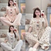 Set bộ pyjama dài hình bèo 3 nơ xinh vân mây DD99 - Giá ưu đãi 139.620₫ 9