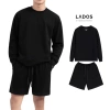 Set bộ thu đông nam LADOS-7.142 áo dài tay 9.188, quần đùi 4.149 vải CVC 2 da trẻ trung năng động 308.000 VNĐ 10