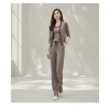 Set Bộ Thun Tăm 3 Món Cardigan, Áo 2 Dây & Quần Suông Ống Rộng Nữ Hàn Quốc - Giá 202.980 VND