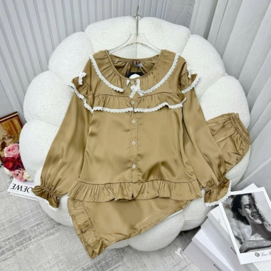 Sét bộ tiểu thư sang chảnh - Đầm dài và áo khoác, giảm còn 179.000 VND, quý phái