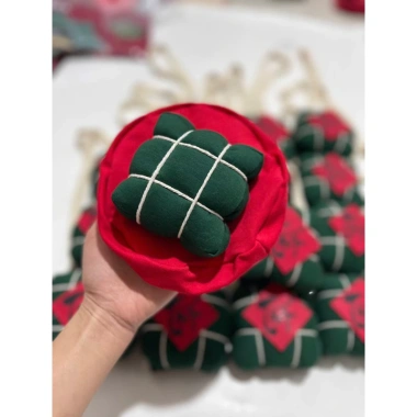 Set body Bánh Chưng Tết bé trai, bé gái kèm mũ, tất, size 5-13kg giảm 20%