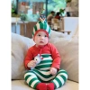 Set Body Tết bé 4-14kg kèm yếm Lân, mũ đỏ chóp và tặng tất, sẵn ship, giảm còn 175k 5