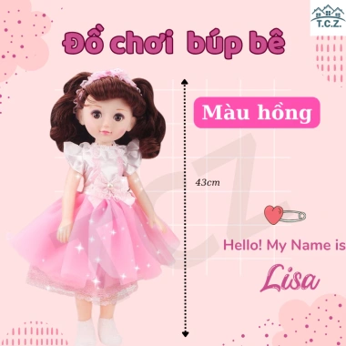Set Búp Bê Công Chúa Băng Giá kèm phụ kiện đa dạng cho bé gái – Giá ưu đãi 146,299₫ 4