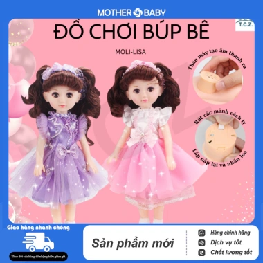 Set Búp Bê Công Chúa Băng Giá kèm phụ kiện đa dạng cho bé gái – Giá ưu đãi 146,299₫ 8