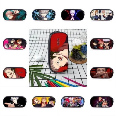 Set Bút Chì Jujutsu Kaisen Hộp Học Sinh Anime Túi Văn Phòng Phẩm Đa Năng, Lưu Trữ và Trang Điểm, 79.920₫