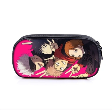Set Bút Chì Jujutsu Kaisen Hộp Học Sinh Anime Túi Văn Phòng Phẩm Đa Năng, Lưu Trữ và Trang Điểm, 79.920₫