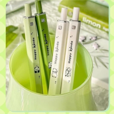 Set bút mực đen 4c gấu trúc 0.5mm 4 màu – Bút gel cho văn phòng, sinh viên, học sinh, giá 24.000₫ 5 Set bút mực đen 4c gấu trúc 0.5mm 4 màu – Bút gel cho văn phòng, sinh viên, học sinh, giá 24.000₫ 5
