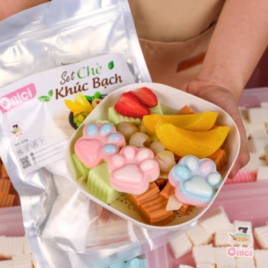 Set chè khúc bạch ONICI nguyên liệu nấu 20-25 chén - Giá ưu đãi 135.000 VND, vị truyền thống chuẩn