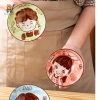 Set Chén Sứ Gia Đình Dễ Thương Vân Tổ Ong Tráng Men Cao Cấp - Bát Ăn Cơm Cho Dad Mom Son Daughter Giá 52.000đ 6