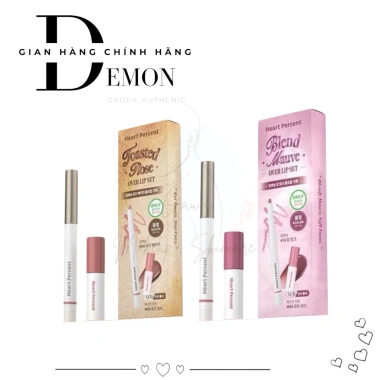Set Chì Kẻ Viền Môi Over Lip và Son Bóng Mini - Giá Ưu Đãi 329,000₫