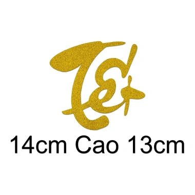 Set chữ nhũ vàng trắng Tết - Dán mẹt tre, mành tre, liễn, bao lì xì chỉ 5.000đ
