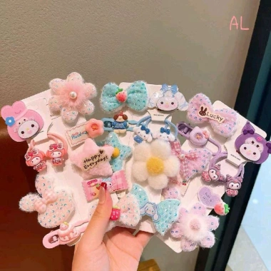 Sét Chun và Kẹp Mẫu Mới Cho Bé - Thiết Kế Đẹp, An Toàn, Giá Ưu Đãi 58.000đ, Giảm so với 73.080đ 2