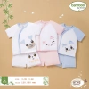 Set Cộc Tay Sơ Sinh 3-7kg Moon Cài Lệch Mềm Mại, Thấm Hút Mồ Hôi Cao, Vượt Trội, Không Kích Ứng, Thiết Kế Tiện Lợi - Giá Ưu Đãi 150.000 VND 2