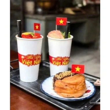 Set Combo 100c Cờ Tăm Lá Cờ Việt Nam Mini - Trang trí bánh, cafe, trà sữa, nước 2/9 - Giá ưu đãi 20.000đ 7