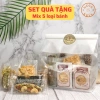 Set combo bánh healthy đa dạng quà tặng lễ Tết - Meganuts chỉ 110k