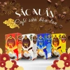 Set Combo Cà Phê Hoà Tan Sữa Sắc Xuân G9 - Hộp 8 Gói, Quà Tặng Tết Giá 200k