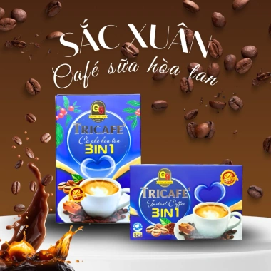 Set Combo Cà Phê Hoà Tan Sữa Sắc Xuân G9 - Hộp 8 Gói, Quà Tặng Tết Giá 200k 3