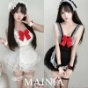 Set Cosplay Hầu Gái Đũi Nơ Đỏ Full Size 40-70kg - Giá ưu đãi 135.500đ MAINIA STORE 6