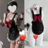 Set Cosplay Hầu Gái Đũi Nơ Đỏ Full Size 40-70kg - Giá ưu đãi 135.500đ MAINIA STORE 10