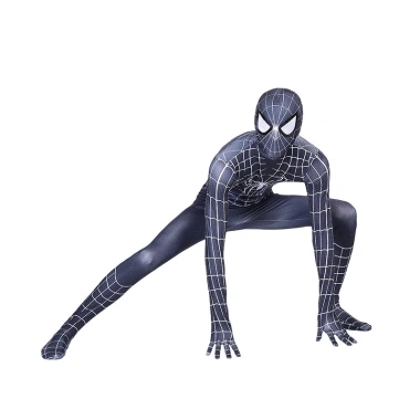 Set cosplay Người Nhện đen co giãn cho nữ & trẻ em – Đồ mềm, thoải mái, chỉ 364.392₫