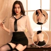 Set Cosplay Thư Ký Sexy Giao Hàng Che Tên - Bộ Hóa Trang Nữ Công Sở Quyến Rũ Giá 155.000 VND