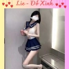 Set Cosplay Thủy Thủ Gợi Cảm Váy Học Sinh Sexy Cut‑Out Bộ Ngủ Nghịch Ngợm 129k 2