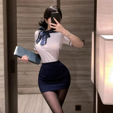 Set Cosplay Tiếp Viên 6.414 - Đồ trang phục anime chất lượng, chỉ 179.500₫ 3 Set Cosplay Tiếp Viên 6.414 - Đồ trang phục anime chất lượng, chỉ 179.500₫ 3