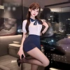 Set Cosplay Tiếp Viên 6.414 - Đồ trang phục anime chất lượng, chỉ 179.500₫ 8