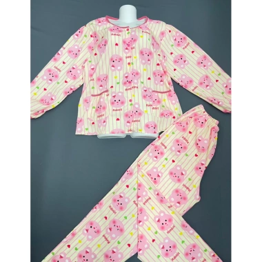 Set Cúc Gài Lụa Hàn Không Xước Vải, Tay Dài, Quần Dài 40‑60kg CATTIE STYLE 159k