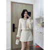 Set Dạ Đông Tweed viền kim tuyến, tay lông cao cấp Loại 1 – Rosey.closet, giá chỉ 458.000₫ 7