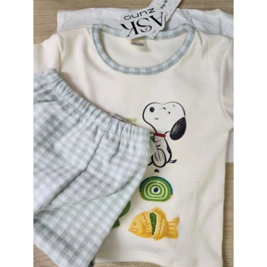 Set dài tay thu đông bé họa tiết siêu dễ thương, phối quần caro, size 7‑25kg Giá ưu đãi 136,300₫ 6
