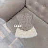 Set đầm dạ nữ sang chảnh đi chơi Tết mix váy lông, giá ưu đãi 390.370₫ 10