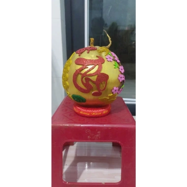 Set dán dưa hấu dừa bưởi xốp kim tuyến keo trang trí Tết Nguyên Đán 19.800₫ 4