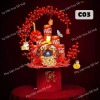Set Đào Đông Sét Phụ Kiện Tháp Tài Lộc - Hoa Tết 2.025 Trang Trí May Mắn Giá 46.665₫