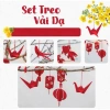 Set Dây Treo Vải Dạ Đỏ 17 Chi Tiết Trang Trí Tết – Chim Én, Hạc, Đèn Lồng, Nhà Cửa, Quán Cafe, Lớp Học, 9.000₫ 3