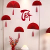 Set Decor Tết 2.026 Cổ Truyền Bính Ngọ Tài Lộc - Phụ Kiện Treo Tường cho Quán Cafe, Nhà Hàng - Giá 180.000 VND 10