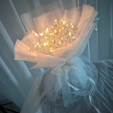 Set DIY Bó Hoa Tulip Đèn LED Handmade Quà Lãng Mạn Người Yêu 20/10 8/3 Erashop 9 Set DIY Bó Hoa Tulip Đèn LED Handmade Quà Lãng Mạn Người Yêu 20/10 8/3 Erashop 9