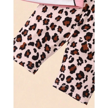 Set Đồ Bé Gái Áo Thun Kitty+Quần Short Da Báo-Thời Trang Dễ Thương, Giá 136.500đ