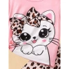 Set Đồ Bé Gái Áo Thun Kitty+Quần Short Da Báo-Thời Trang Dễ Thương, Giá 136.500đ 5